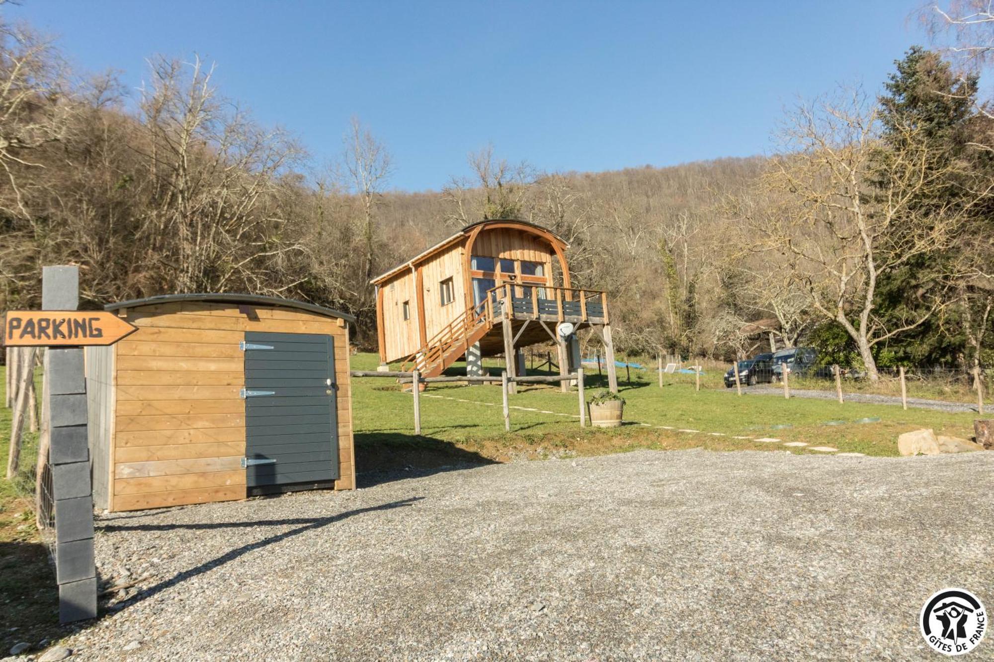 Gite Cabane Insolite Pyrenees Sauveterre-de-Comminges Exteriér fotografie